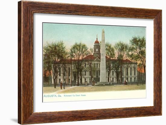 Courthouse, Augusta, Georgia-null-Framed Art Print