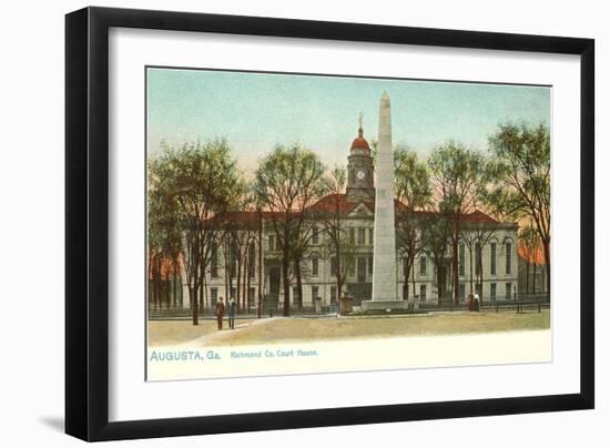 Courthouse, Augusta, Georgia-null-Framed Art Print