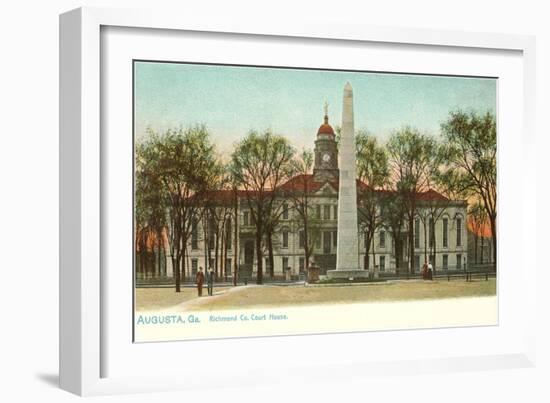 Courthouse, Augusta, Georgia-null-Framed Art Print