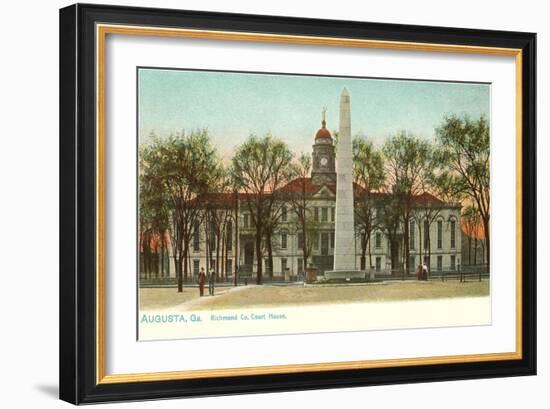 Courthouse, Augusta, Georgia-null-Framed Art Print