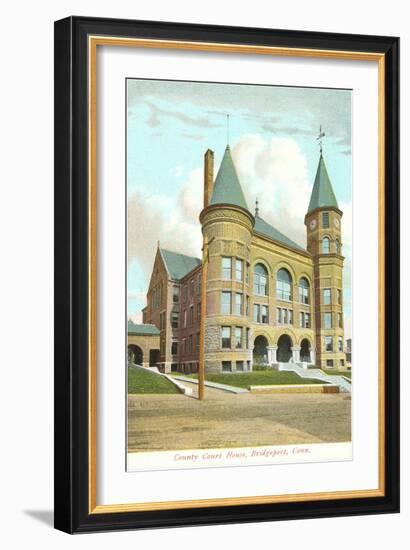 Courthouse, Bridgeport, Connecticut-null-Framed Art Print