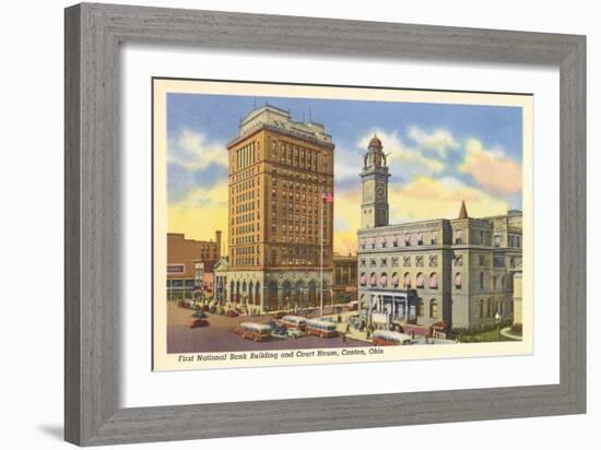 Courthouse, Canton-null-Framed Art Print