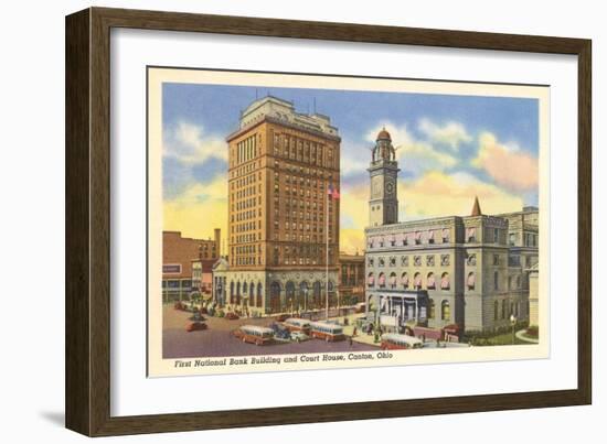 Courthouse, Canton-null-Framed Art Print