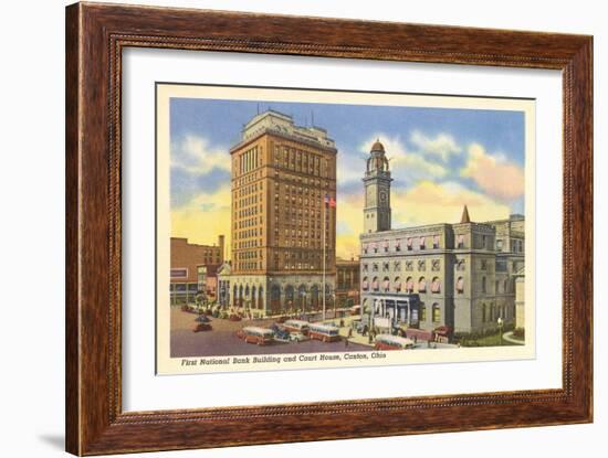 Courthouse, Canton-null-Framed Art Print