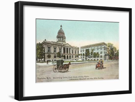 Courthouse, Charlotte, North Carolina-null-Framed Art Print