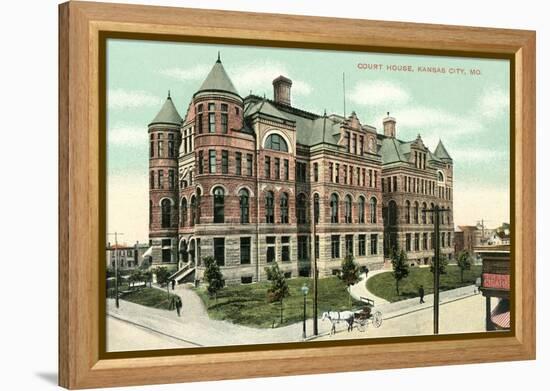 Courthouse, Kansas City, Missouri-null-Framed Stretched Canvas