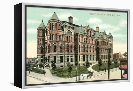 Courthouse, Kansas City, Missouri-null-Framed Stretched Canvas