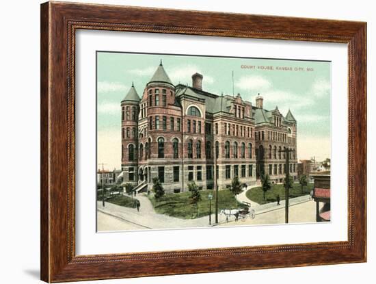 Courthouse, Kansas City, Missouri-null-Framed Art Print