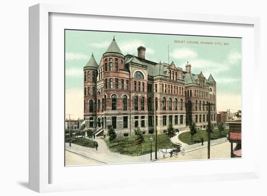 Courthouse, Kansas City, Missouri-null-Framed Art Print