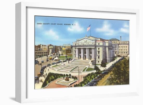 Courthouse, Newark, New Jersey-null-Framed Art Print
