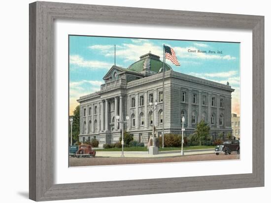 Courthouse, Peru-null-Framed Art Print