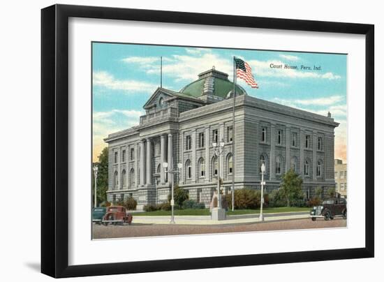 Courthouse, Peru-null-Framed Art Print