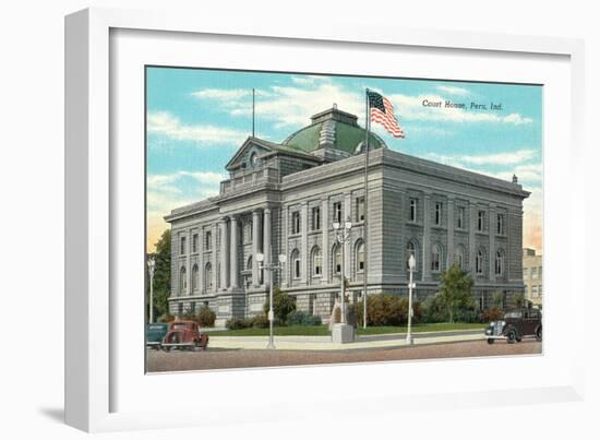 Courthouse, Peru-null-Framed Art Print