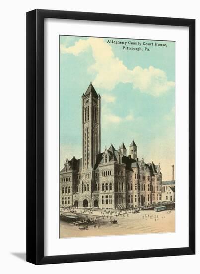 Courthouse, Pittsburgh, Pennsylvania-null-Framed Art Print
