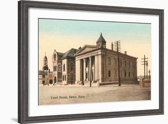 Courthouse, Salem-null-Framed Art Print