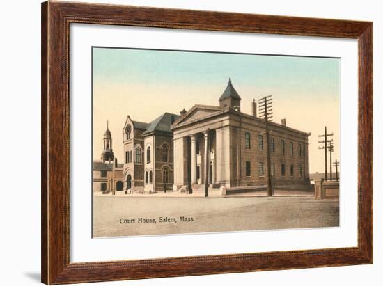 Courthouse, Salem-null-Framed Art Print