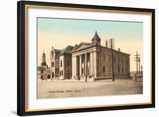 Courthouse, Salem-null-Framed Art Print