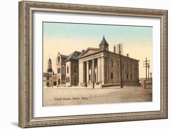 Courthouse, Salem-null-Framed Art Print