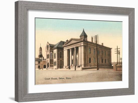 Courthouse, Salem-null-Framed Art Print