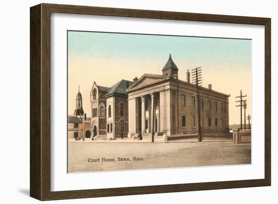 Courthouse, Salem-null-Framed Art Print