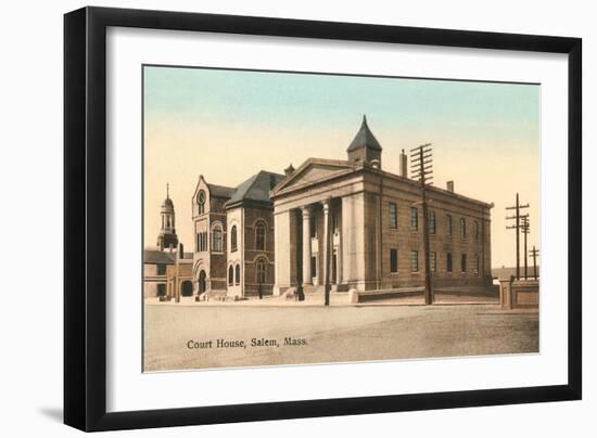 Courthouse, Salem-null-Framed Art Print