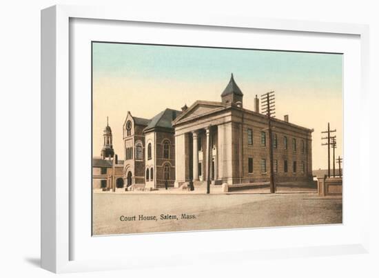 Courthouse, Salem-null-Framed Art Print