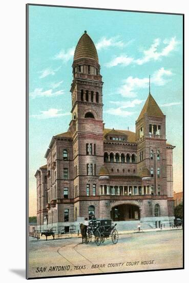 Courthouse, San Antonio, Texas-null-Mounted Art Print