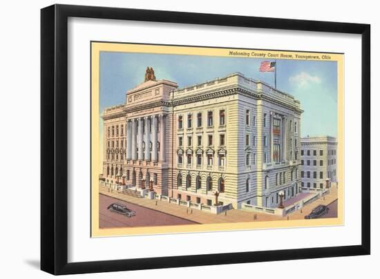 Courthouse, Youngstown, Ohio-null-Framed Art Print