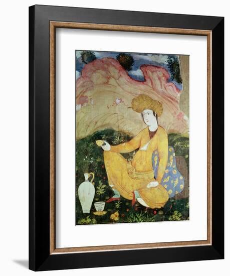 Courtier from the Court of Shah Abbas I--Framed Giclee Print