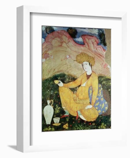 Courtier from the Court of Shah Abbas I--Framed Giclee Print