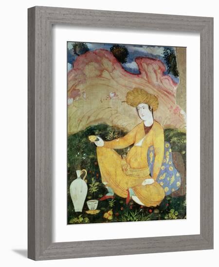 Courtier from the Court of Shah Abbas I-null-Framed Giclee Print
