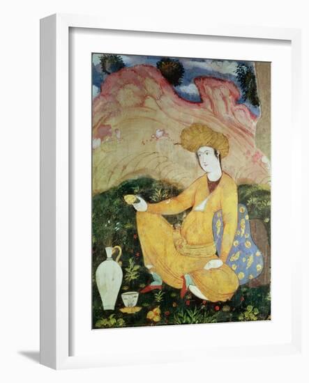 Courtier from the Court of Shah Abbas I-null-Framed Giclee Print