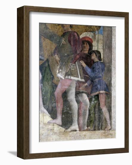 Courtiers-Andrea Mantegna-Framed Giclee Print