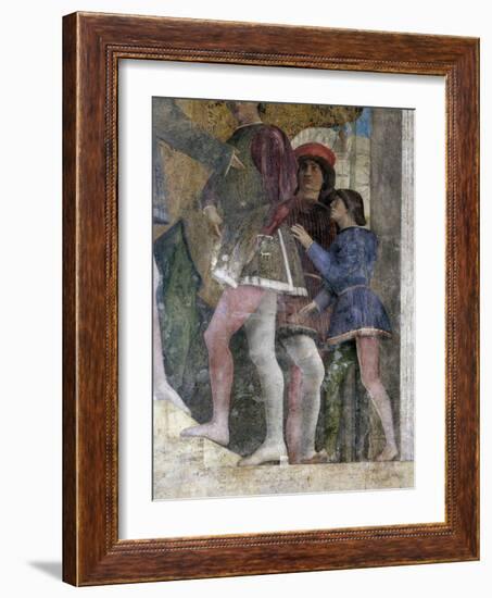 Courtiers-Andrea Mantegna-Framed Giclee Print