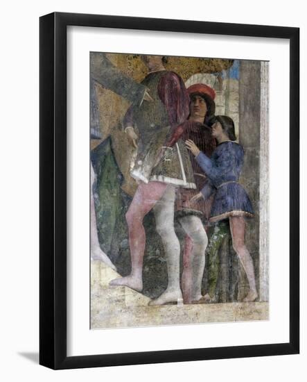 Courtiers-Andrea Mantegna-Framed Giclee Print