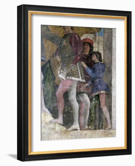 Courtiers-Andrea Mantegna-Framed Giclee Print