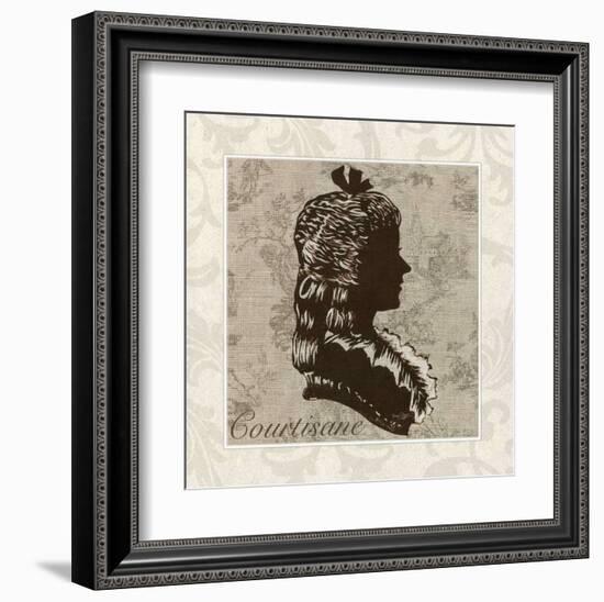 Courtisane-Bruno Pozzo-Framed Art Print