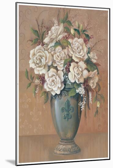 Courtly Roses I-Jillian Jeffrey-Mounted Art Print