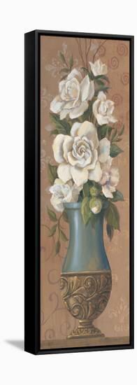 Courtly Roses II-Jillian Jeffrey-Framed Stretched Canvas