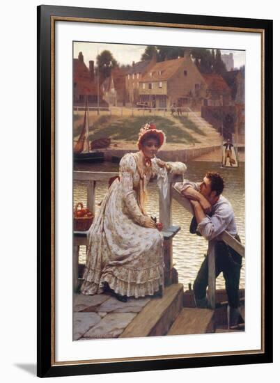 Courtship-Edmund Blair Leighton-Framed Giclee Print