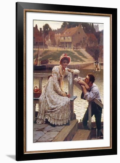 Courtship-Edmund Blair Leighton-Framed Giclee Print