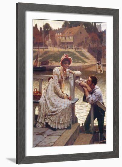 Courtship-Edmund Blair Leighton-Framed Giclee Print