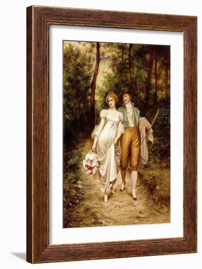 Courtship-Joseph Frederic Soulacroix-Framed Giclee Print