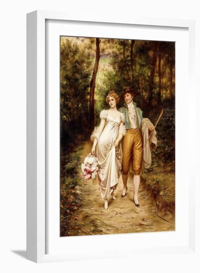 Courtship-Joseph Frederic Soulacroix-Framed Giclee Print