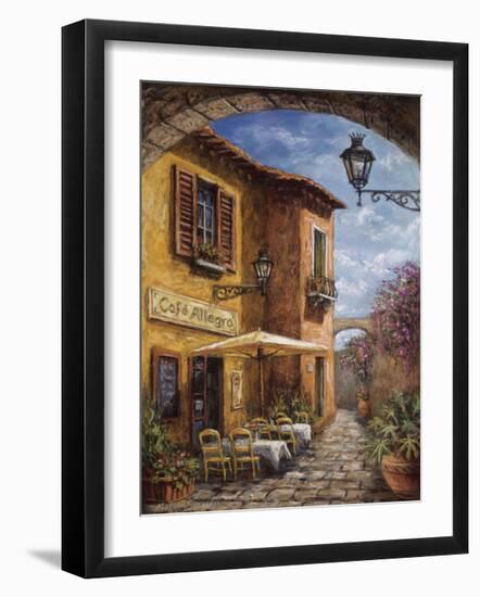 Courtyard Cafe-Malcolm Surridge-Framed Giclee Print