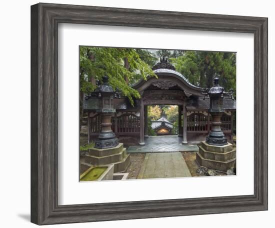 Courtyard, Eiheiji Temple, Fukui, Japan-Rob Tilley-Framed Photographic Print
