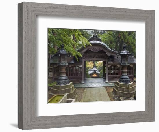 Courtyard, Eiheiji Temple, Fukui, Japan-Rob Tilley-Framed Photographic Print