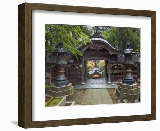 Courtyard, Eiheiji Temple, Fukui, Japan-Rob Tilley-Framed Photographic Print