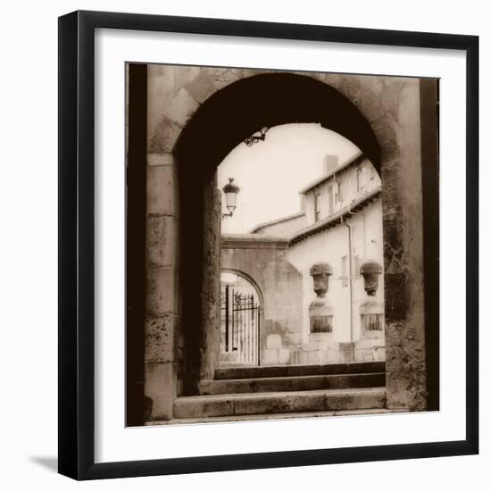 Courtyard in Burgos-Alan Blaustein-Framed Photographic Print