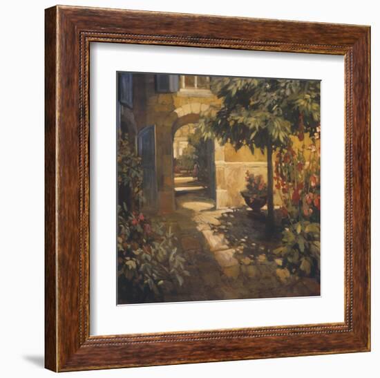 Courtyard in Provence-Philip Craig-Framed Giclee Print